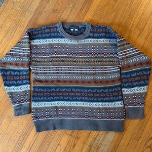 Multicolor Patterned Sweater